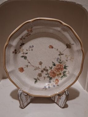 Vintage Mikasa Garden Club "Silk Bouquet" Salad Plate